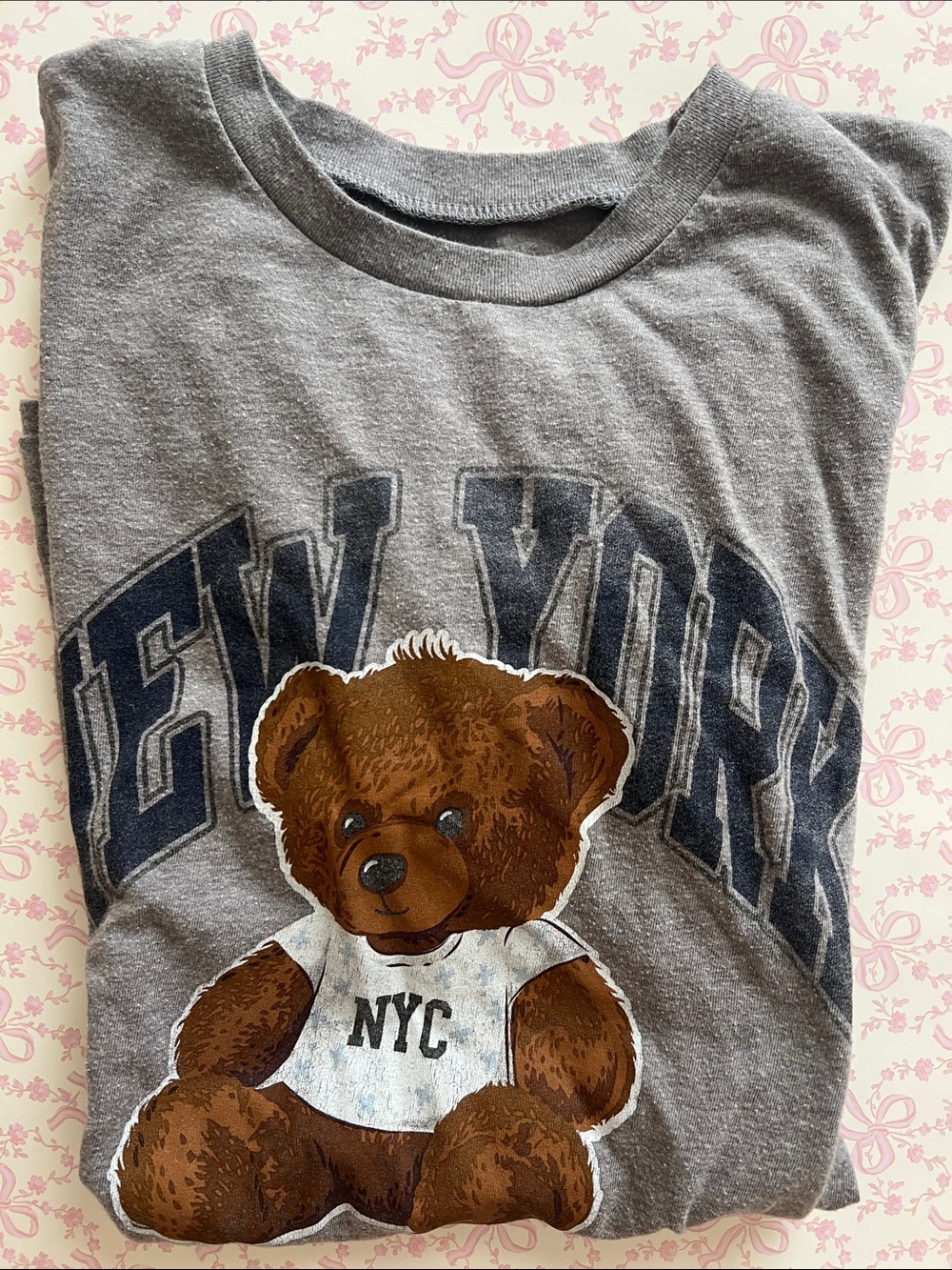 nyc teddy bear tee